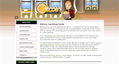Desktop Screenshot of bitcoingambling.net