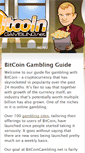 Mobile Screenshot of bitcoingambling.net
